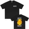 Rapper Bekar Plus Fort Album Graphic Tshirt Men Women Hip Hop Fashion Pop Music Tshirt Unsiex High Quality Soft pure Cotton Top