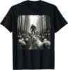 Bunny Selfie with Bigfoot Funny Easter Shirts Men Women  unisex TShirt Unisex T-Shirt