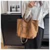 Canvas Bag Female Student's Large Capacity Tote Bag For Work Tote Bag Portable Shoulder Crossbody Bag