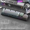 AOC GK410 Проводная игровая механическая клавиатура