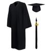 Congrats Grad Graduation Gown Set Bling Removable Tassel 2023 Happy Graduation Mortarboard Hat