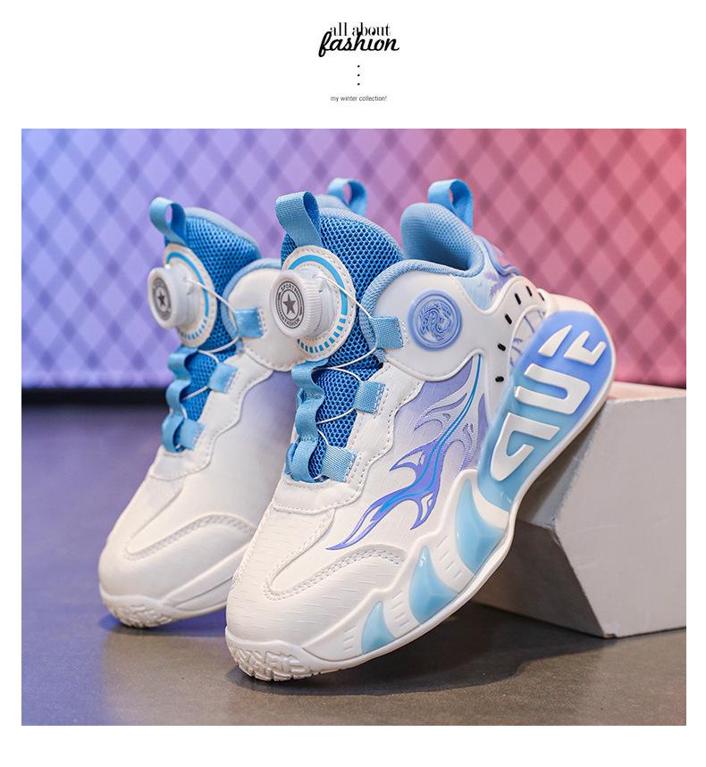 Дышащие кожаные кроссовки для девочек 2025 года для баскетбола и бега