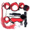 BDSM Restraint Sets, Female Sex Toys Handcuffs, Gags, Blindfolds, Whips, Restraint Straps, Nipple Clamps Adult Game Accessories,