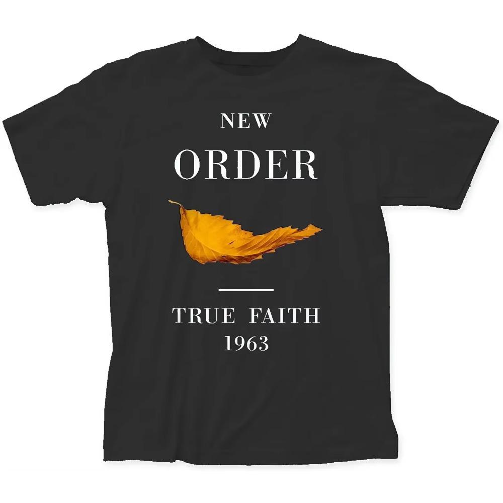 Мужские топы, одежда, хлопковые футболки нового заказа True Faith, мужская футболка, футболка для парней