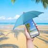 Cell Phone Umbrella Adjustable Suction Cup Phone Stand Holder Universal Outdoor Mobile Phone Sun Shade Cover Phone Accessories