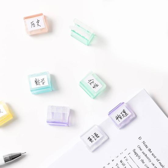 10 шт. Мини-прозрачная папка с зажимом-кнопкой Офисный органайзер для организации документов Тестовых работ Квитанций Офисные школьные принадлежности для хранения