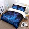 Blue and purple flames. Bedding sets Duvet cover sets Duvet covers Pillowcases(1 * Duvet Cover 2 * Pillowcases, without duvet insert)