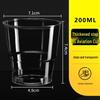 Xihe 150ml Dream Series Disposable Hard Plastic Cups, 120 Count