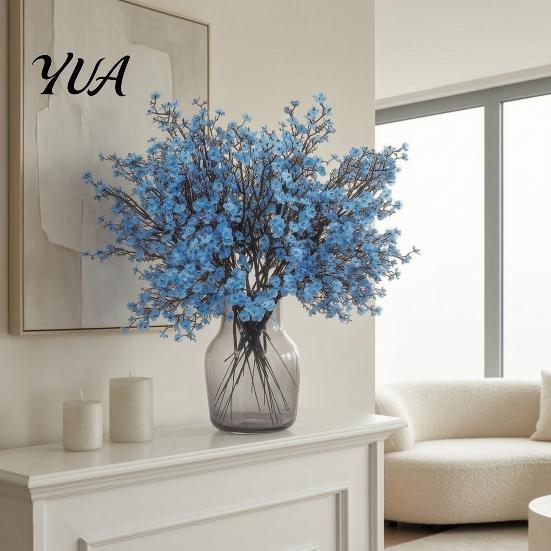 Elegant Artificial Sprays for Dining Realistic Flowers Autumn Home Decoration, Silk Floral Seasonal Fall Arrangements Branches Halloween Table