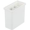 Richell TOTONO Storage Box for Drawers, Kitchen Tool Stand R, White, Made In Japan, Dishwasher Safe, Connectable with Joints, Easy To Use, Convenient,