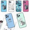 Милый чехол для телефона с рисунком шиншиллы для iPhone 15 14 13 12 11 Pro Max Plus Mini X XR XS Max 7 8 SE Мягкий чехол из ТПУ