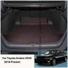 1 шт. Автомобильный коврик в багажник из ПУ кожи, задний коврик для груза для Toyota Avalon XX50 2018-настоящее время, водонепроницаемый ковер, поддон-протектор, аксессуар