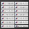 For BMW M power new emblems badge logo M125i M135i M140i M235i M240i M320i M330i M340i M350i M440i M435i M530i M540i M550i ABS DL8