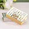 Modern Stainless Steel Napkin Holder Hollow Paper Storagerack Silver Paper Towel Holder  Kitchen