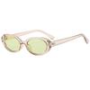 Fashion Small Oval Sunglasses Women Classic Vintage Men Sun Glasses Uv400 Female Shades