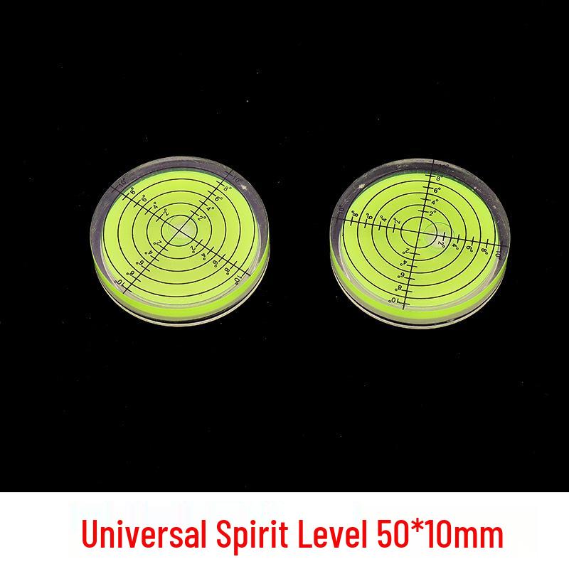 Мини акриловый квадратный уровень-пузырёк - Универсальная линейка с однолинейным балансировочным шариком