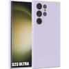 Case - BOOLING - for Samsung Galaxy S23 Ultra - Liquid Silicone Protection - Shockproof - Slim - Purple