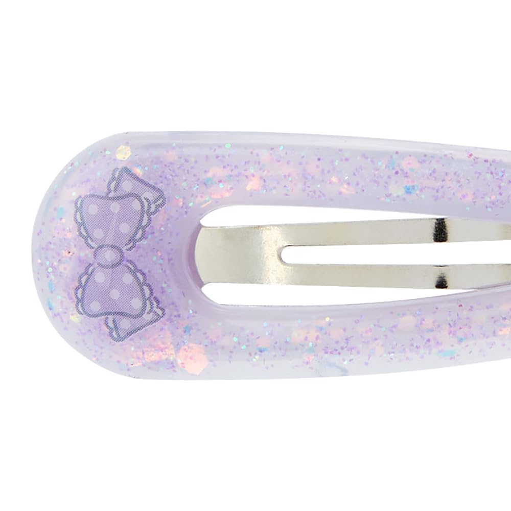 Sanrio Sanrio My Melody Детский набор из трех заколок с блестками My Melody My Melody x x Персонаж SANRIO 080501 (САНРИО) 1,7 5,2 0,6 см