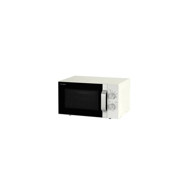 Sharp R204WA Microwave Oven 20L 800W Gray/White