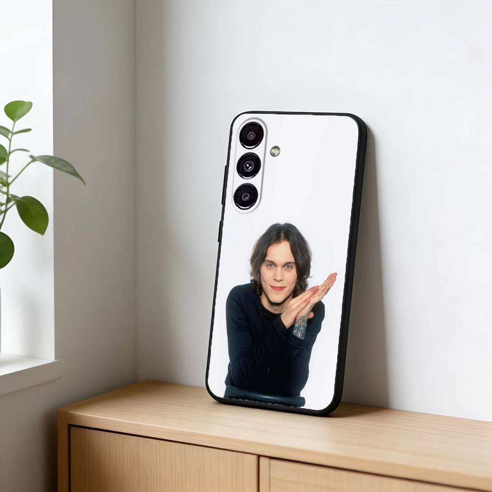 Чехол для телефона V-Ville Valo Финский вокалист Для Samsung Galaxy A20,21s,22,31,32,52,53,72,73,80,91 Мягкий черный корпус