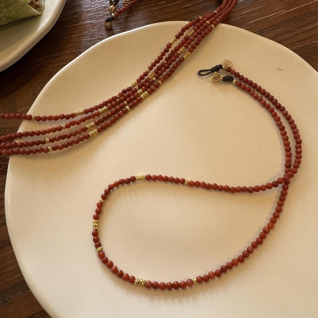 Юань Ю Высококачественное ожерелье из бирюзы: Не выцветающая, Темперамент-Личность Ключичная Цепочка для Женщин