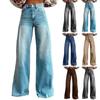 Women's Fashion Casual Versatile Vintage Wide Leg Jeans