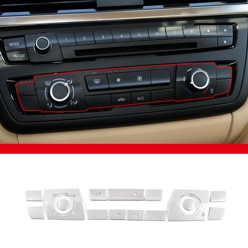 Центральное управление кондиционером, цифровая кнопка, наклейка, накладка для BMW 3 серии F30 F31 F34 2013-