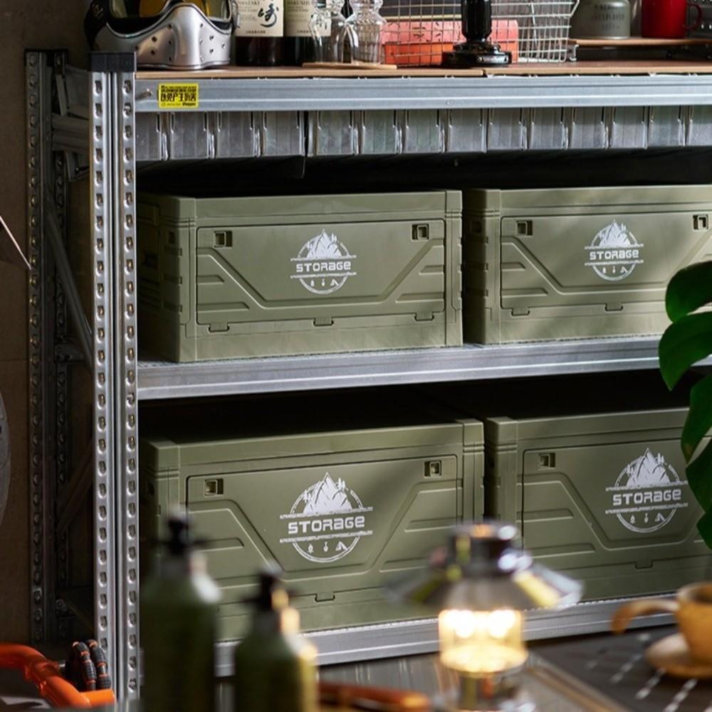 Multi-functional Storage Box with Table Heavy Duty Picnic Table with Storage Car Trunk
