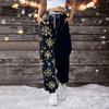 Women's Casual Fashion Sweatpants Christmas Printed Casual Pants
