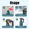 2L Car Wash Spray Bottle Foam Cleaning Sprayer Pneumatic Nozzle Fan Wireless Pot Clean Car Wash Cleaning Can Foam Spray Ele G6B0