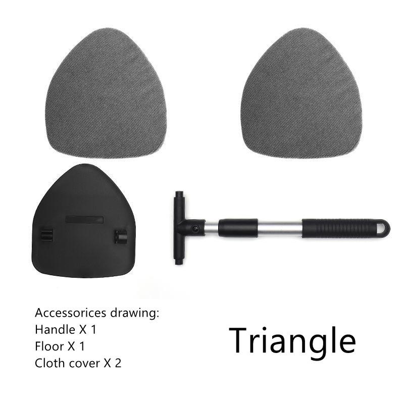 Телескопический очиститель стекол автомобиля Инструменты для чистки лобового стекла Щетка для мытья стекла Моечная штанга Автомобильные аксессуары