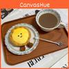Egg Tarts Puffs Pancakes And Bagels Plush Pendants With Short Plush Filling For Kids And Adults