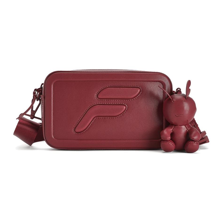 FILA Fusion Fashion Sports Shoulder Crossbody Bag Unisex bags Pomegranate-Red T13U413122FRD