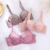 Women's Thin Push-Up Bras - Large Size, No Sponge, Comfortable, Anti-Sagging Design