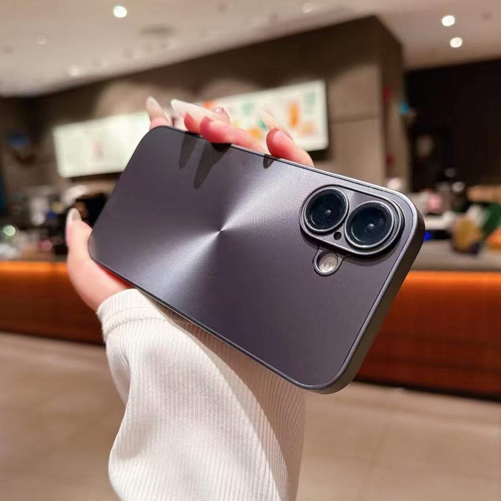 ETP Aurora CD Pattern for IPhone16 Mobile Phone Case for Apple 14/15promax All-inclusive Anti-fall