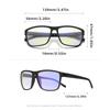 NINESUN Fashion Anti Blue Ray Glasses TR90 Frame Women Men Eyewear Blue Light Blocking Transparent Lens Optical Eyegalsses