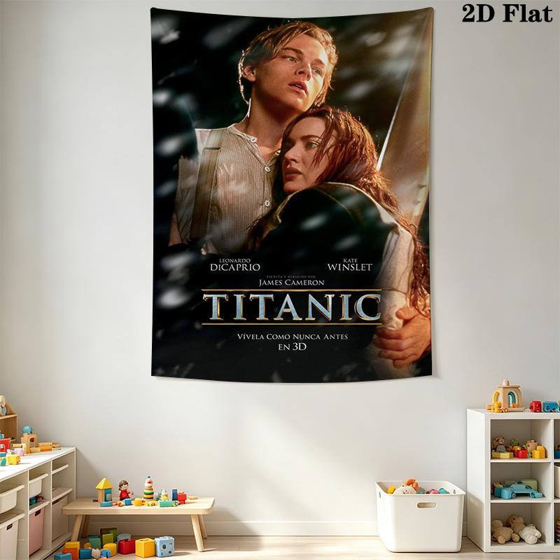 Titanic Journey Tapestry Background Cloth Fashion Print Atmospheric Background Cloth Background Cloth Wall Covering Decoration