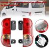 Left Right Tail Light Rear Lamp Clear Red Lens For Nissan NV200 2013-2018