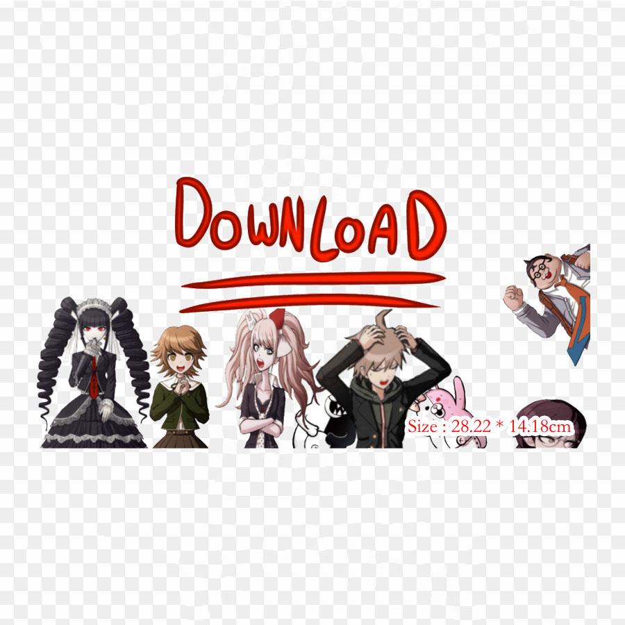 Danganronpa Edits Danganronpa V3 Killing Harmony наклейка с принтом на одежде DIY термонаклейки для футболок патч утюг на переносе патч