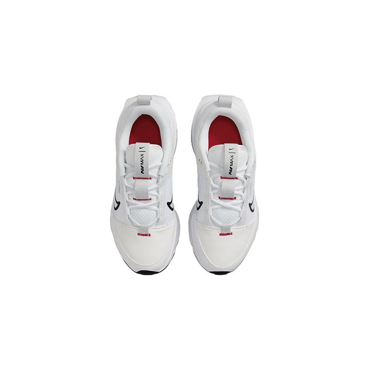 Nike Кроссовки Air Max Interlock PS White Photon Dust Kids University-Red Black DC9289-100