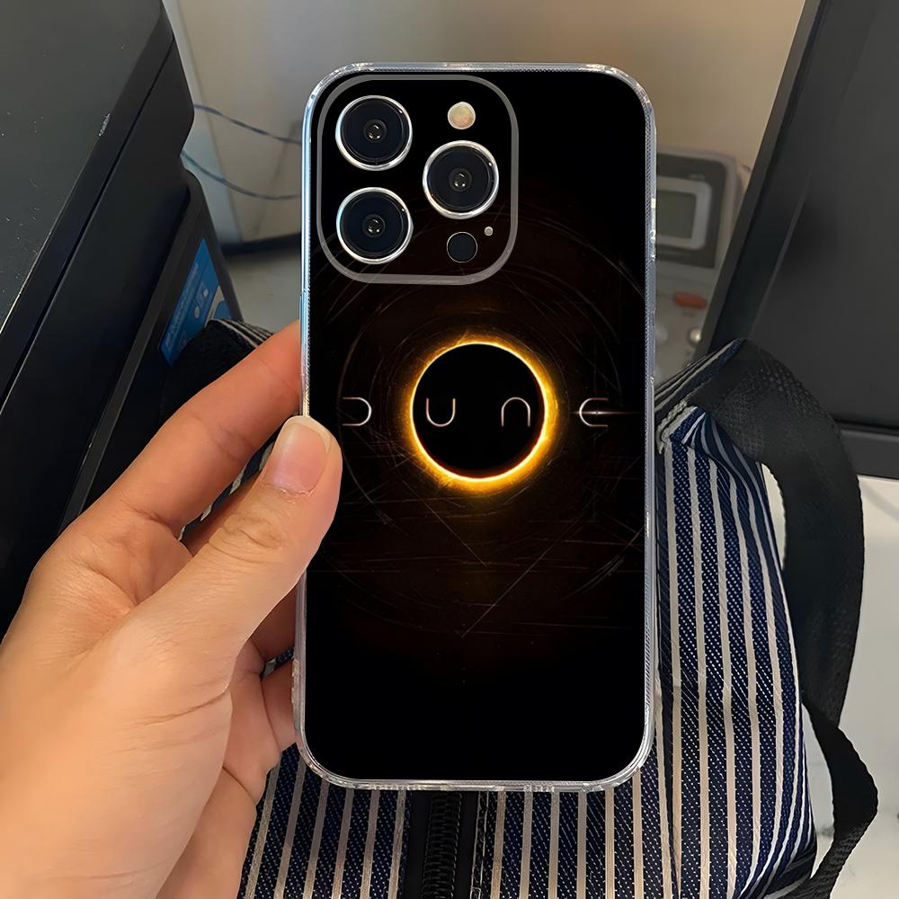 2024 Sci-fi Movie Dune Part 2 Phone Case Transparent For Iphone 15 17 Pro Max 16 14 Pro 11 12 Pro 13 X XR XS SE Back Cover