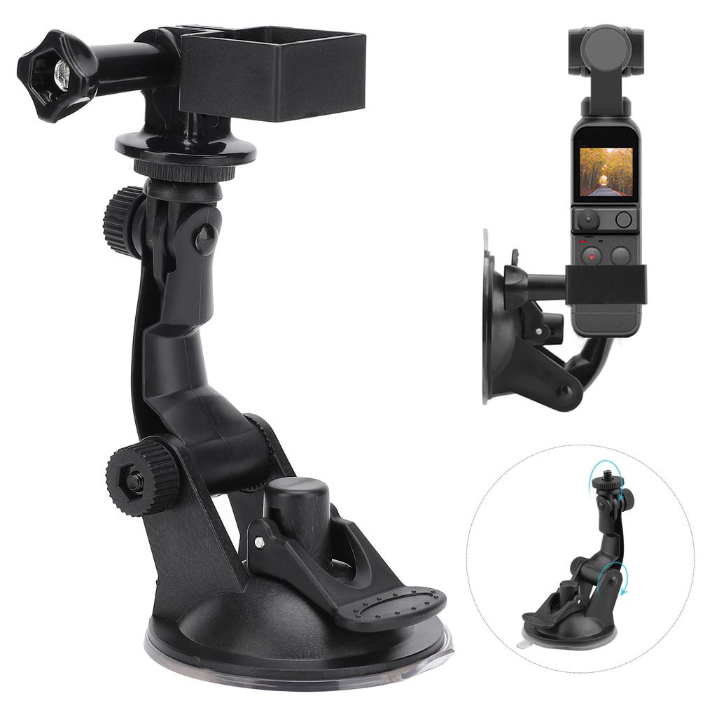 Car Mount Windshield Suction Cup ABS Mount Base Adapter for Osmo Pocket 2 Camera