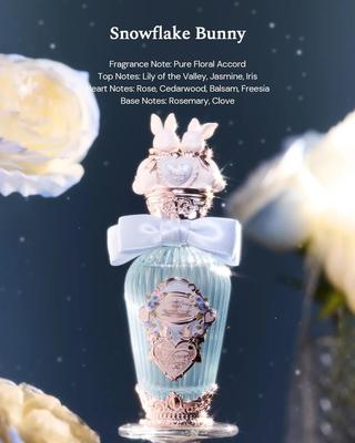 Парфюм Bunny Garden Сладкий Цветочный Стойкий Аромат для Женщин Милая Эстетика Легкий Свежий Запах