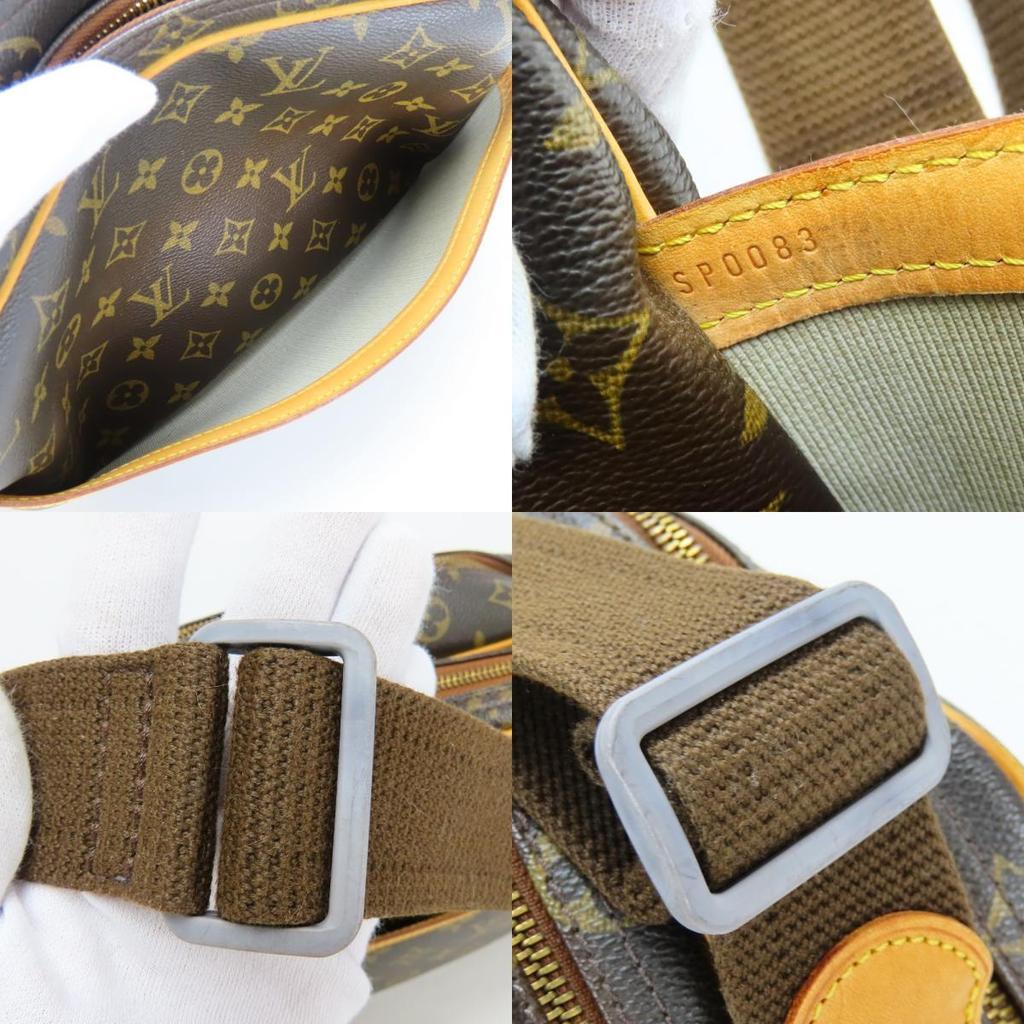 Подержанная сумка через плечо LOUIS VUITTON Reporter PM M45254 Монограмма/кожа Nume Коричневая Популярная