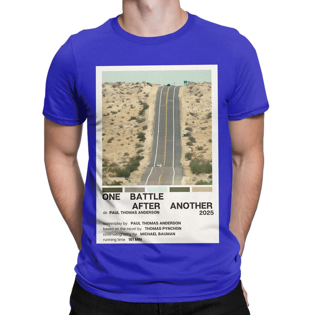 One Battle After Another Movie Poster Graphic 100 Cotton TShirt One Battle After Another Tees Tops For Unisex