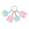 Акриловый брелок Sanrio Little Twin Stars из 4 частей ( лицо ) Япония НОВЫЙ