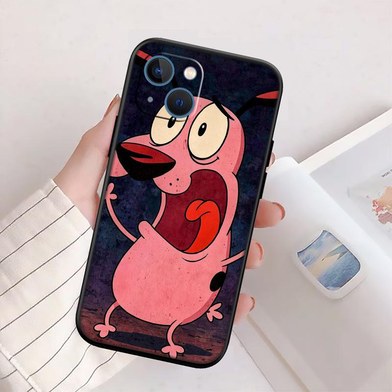 RP11 C-Courage C-Cowardly D-Dog Case for Samsung A11 A12 A13 A15 A52S A53 A55 A56 A70 A71 A72 A73 F06 F16 F56 S10 Plus S10e