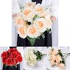 Silk Rose Bouquet For Home Decoration And Wedding Venue Styling