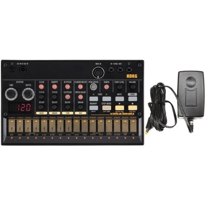 KORG volca beats + адаптер питания KORG AC Adapter KA350 Комплект