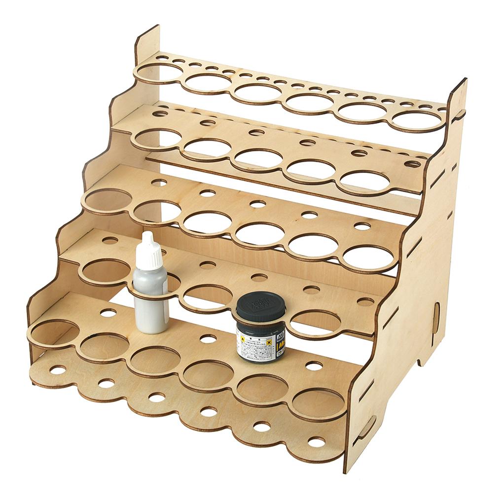 Модельный органайзер для красок, многослойный, изысканный, контейнер для красок, держатели для аксессуаров, самодельные пигменты, полка для хранения и организации использования